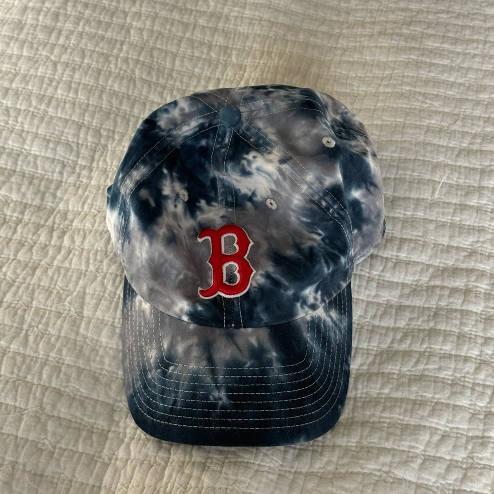 Adult Tie-Dye Red Sox Baseball Cap